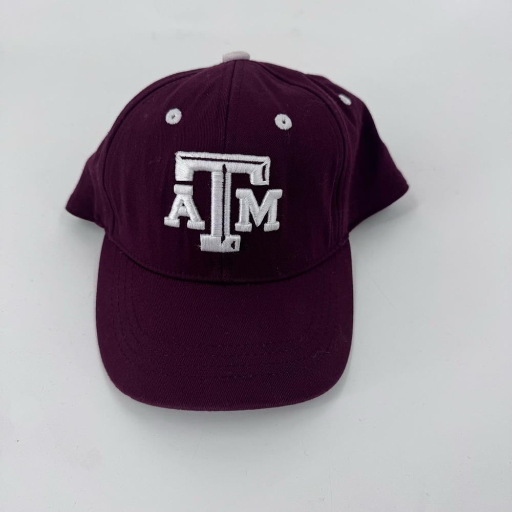 Texas A&M Top of the World Maroon Cap with White Logo